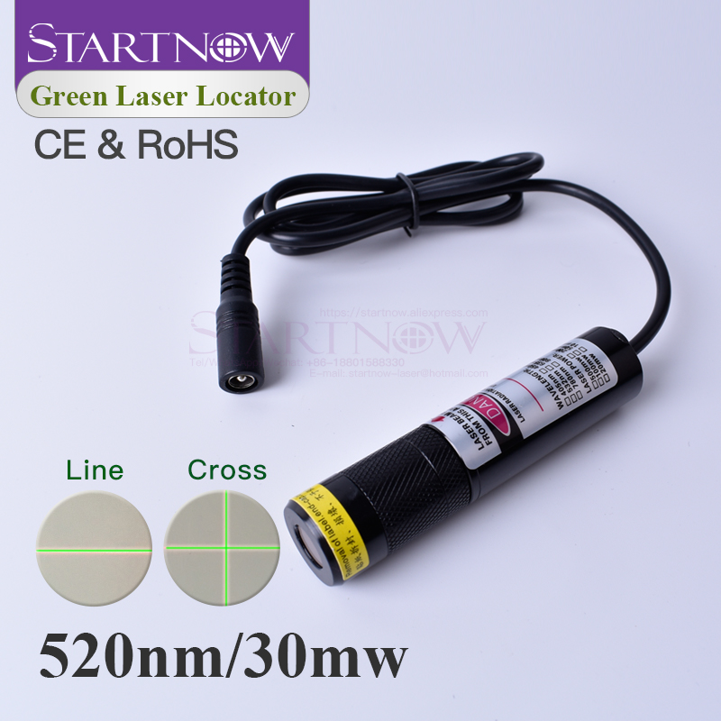 Industrial Green Laser Pointer - Grüner Positionierer 520nm 30mW Laser Grüner