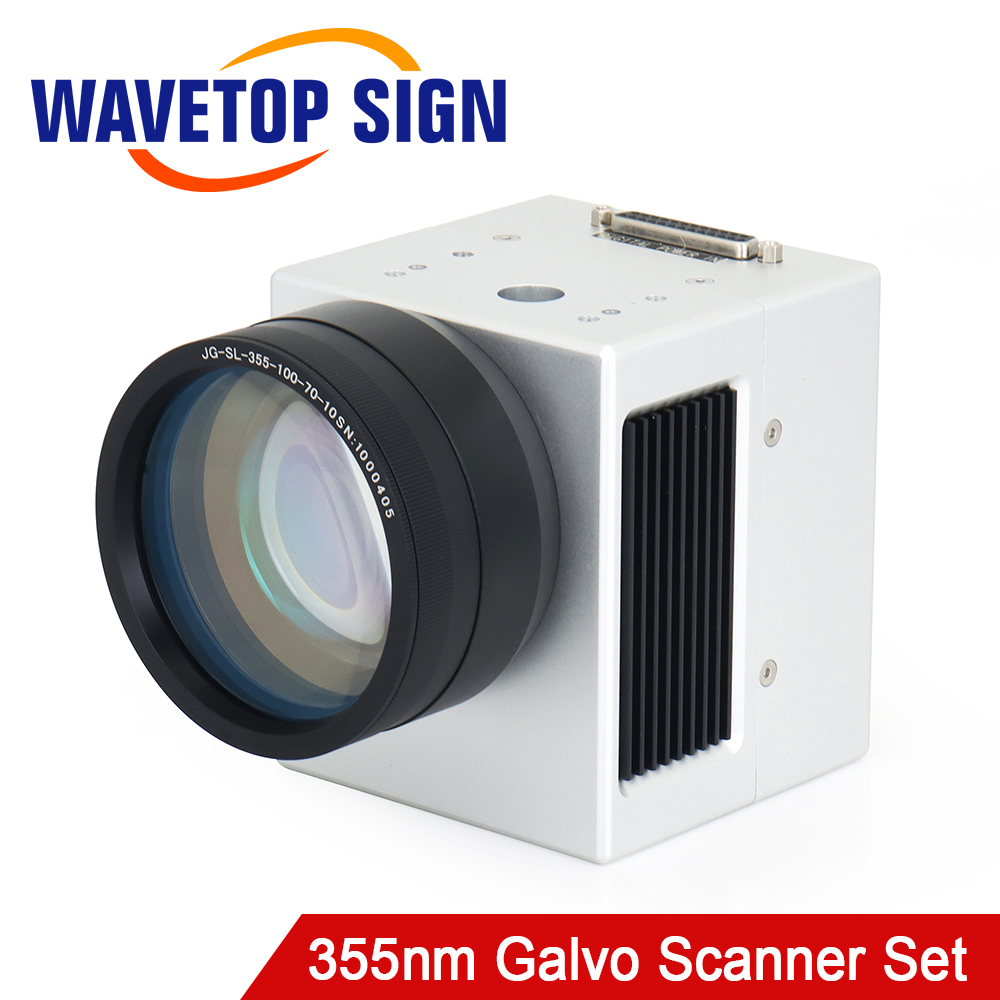 Galvo Scan Head - WaveTopSign 355nm Digitaler Laser-Galvo-Kopf-Set Wirtschaftlicher Galvo-Scanner