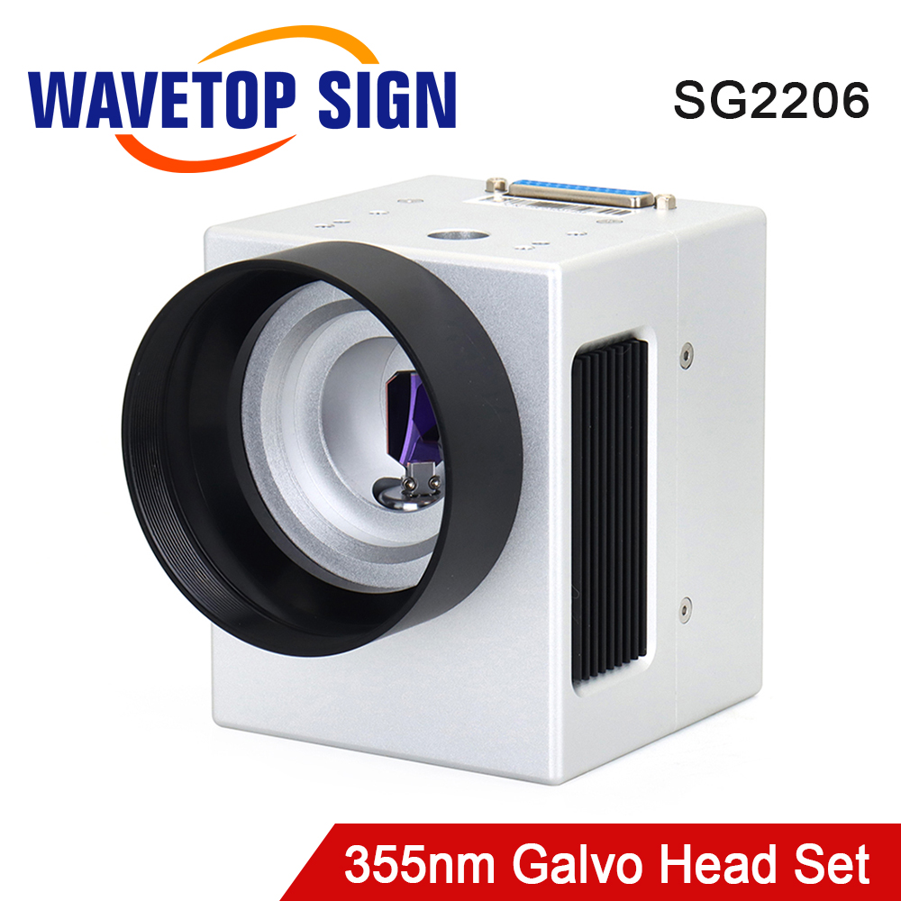 Galvo Scan Head - WaveTopSign SG2206 355nm UV-Laser-Scanning-Galvo-Kopf Eingangsöffnung 10mm