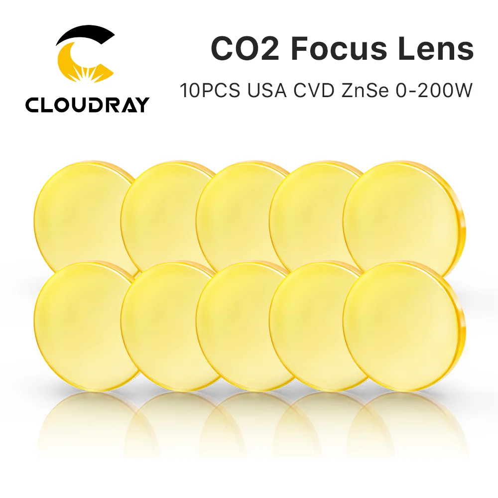 Laser Focus Lens - Cloudray 3/5/10 Stück USA CVD Fokuslinse