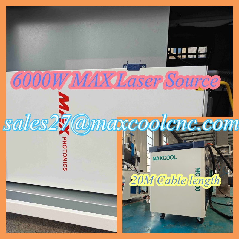 Industrial Laser Rust Remover - MAXCOOL Industrieller Faserlaserreiniger 6000 W für
