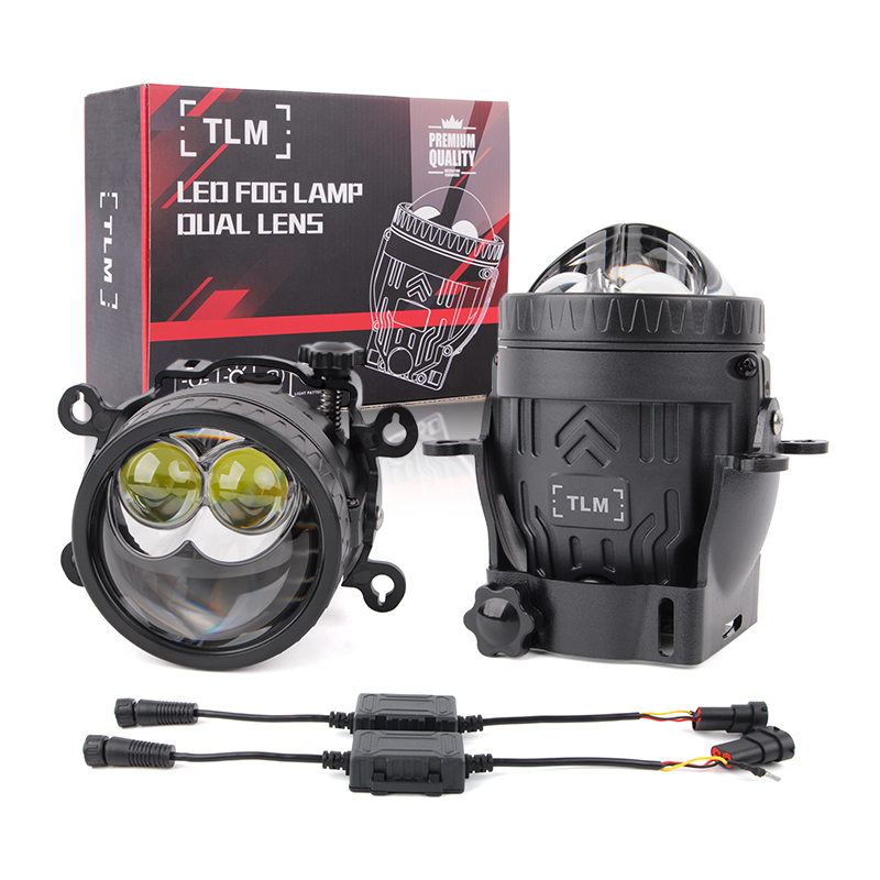 Laser Focus Lens - Neues Design, 7,6 cm, Bi-LED-Laserlinse, Nebelscheinwerfer