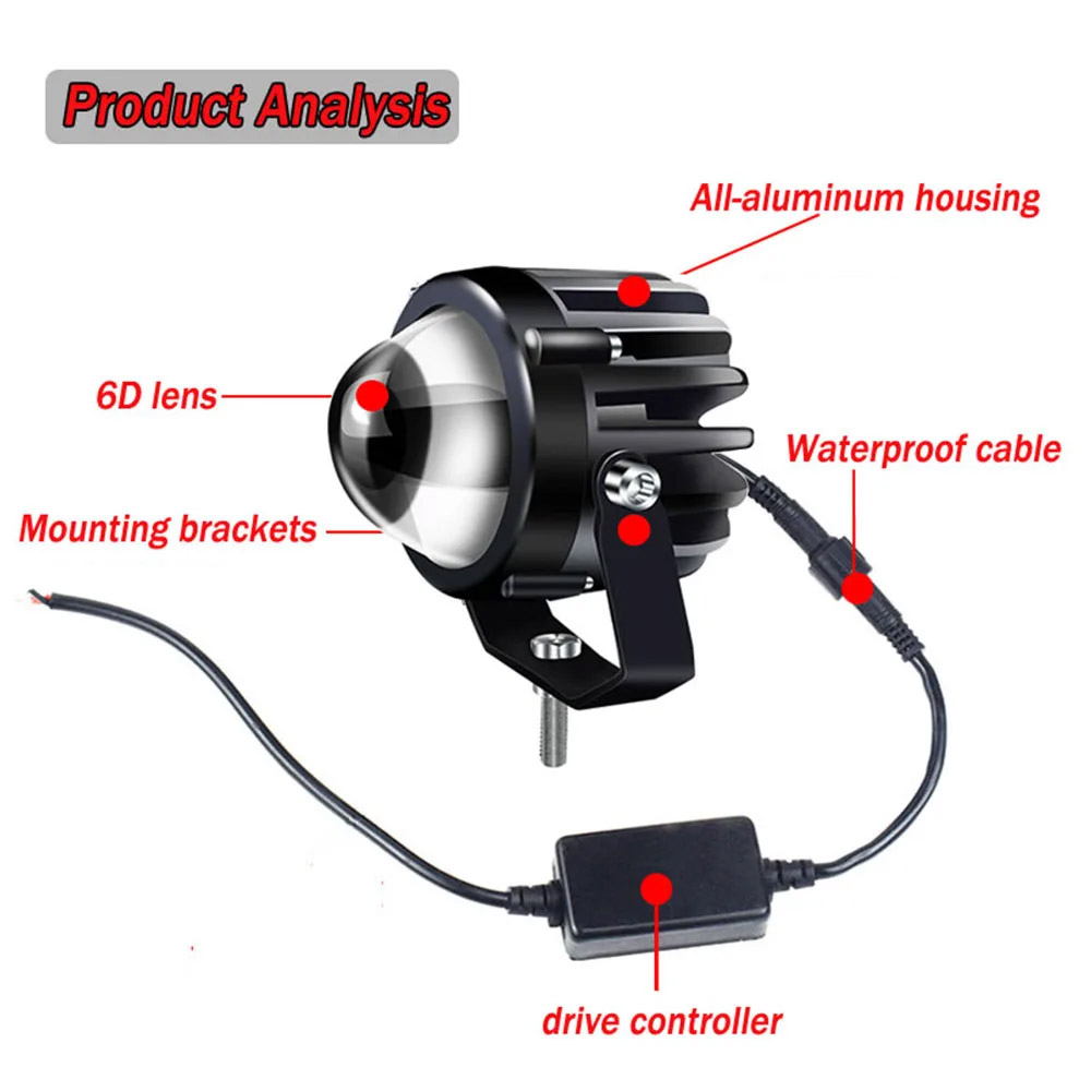 Motorrad Projektor Laser Licht – Laser Focus Lens Bewertung und Preis