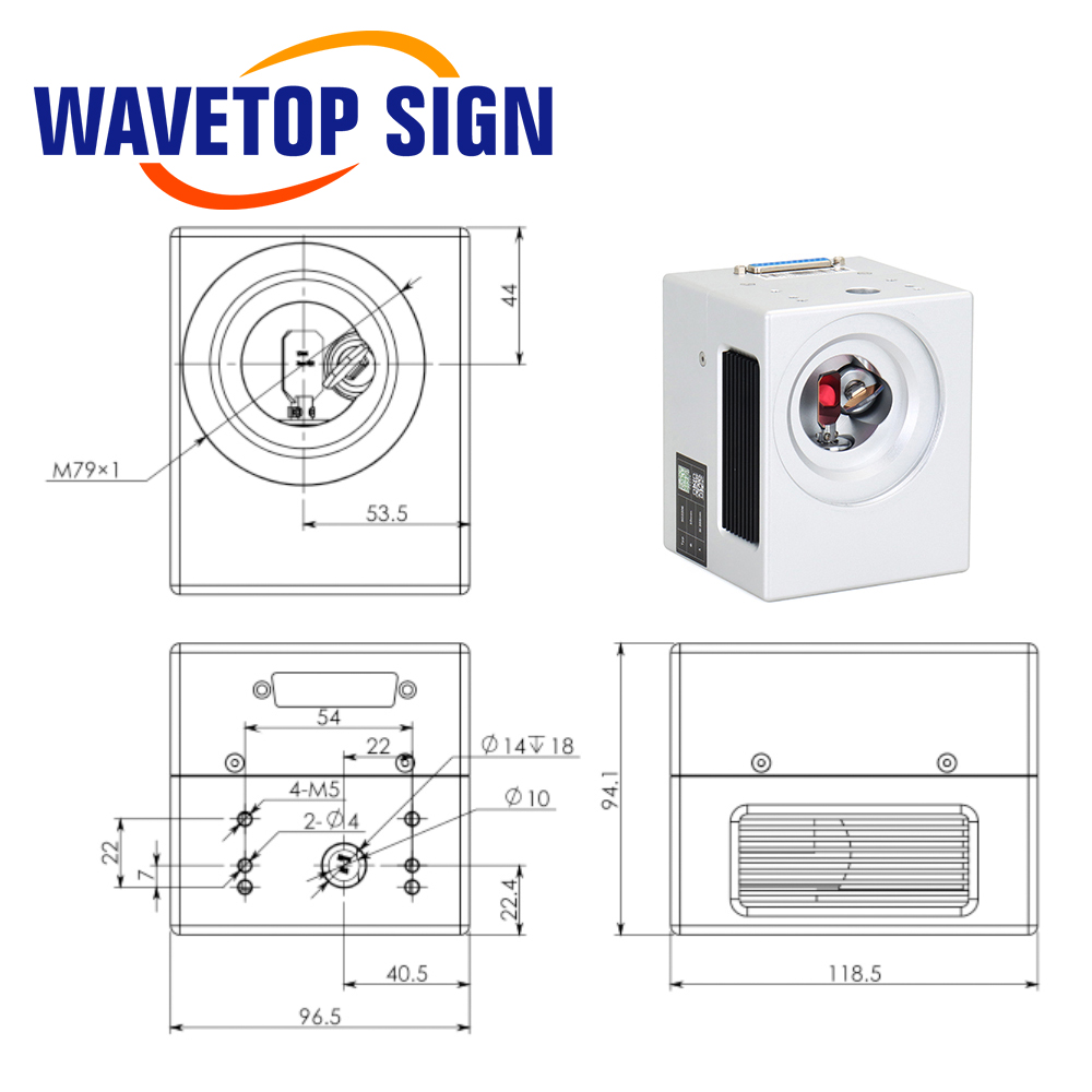 WaveTopSign SG2206 355nm UV-La – Galvo Scan Head Bewertung und Preis