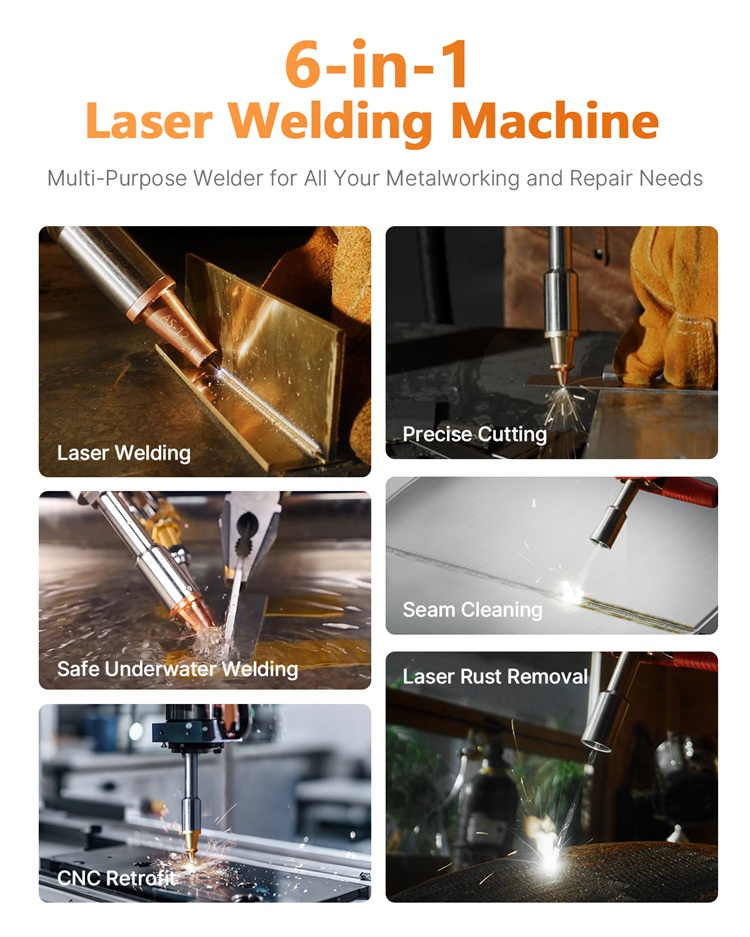 3-in-1 Schweiß-, Schneid- und  – Industrial Handheld Laser Welder Bewertung und Preis