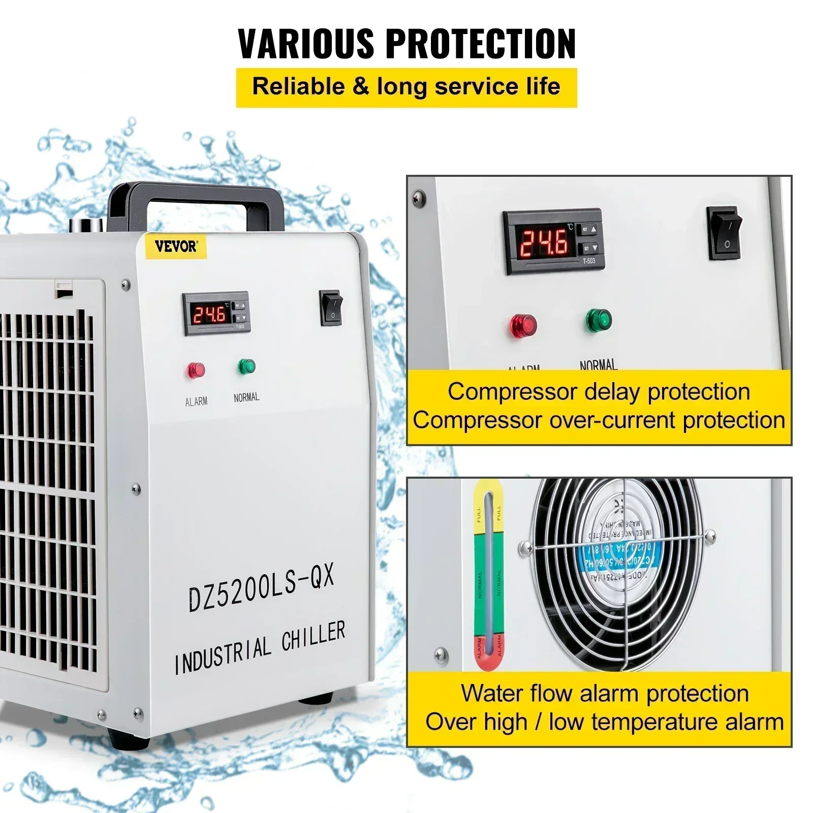 SIHAO CNC Industrie Wasserkühl – Laser Chiller Water Cooler Bewertung und Preis